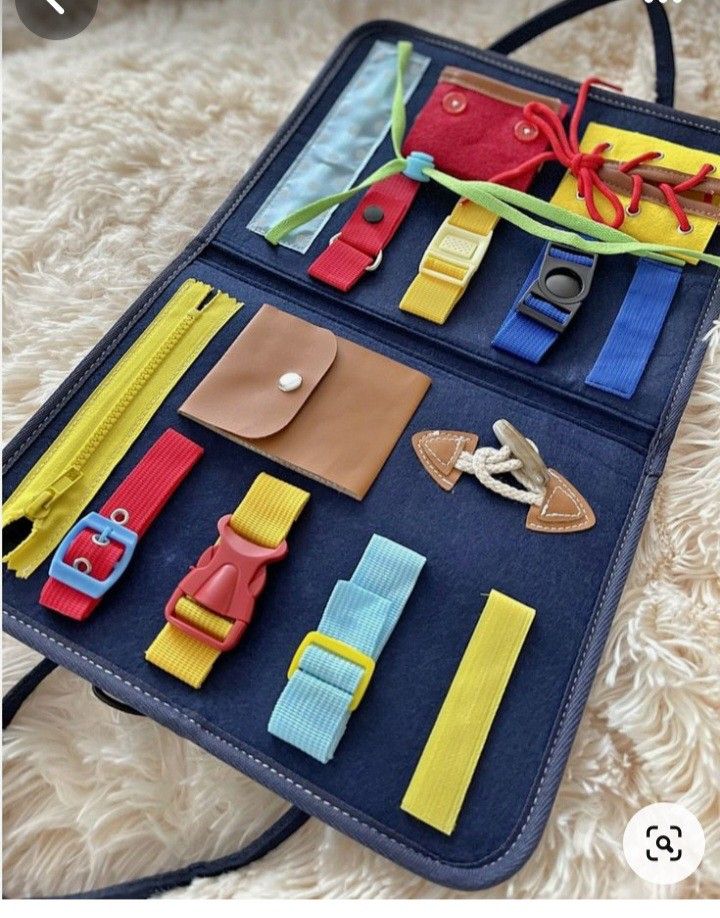 Autism Felt Sensory Learning Book